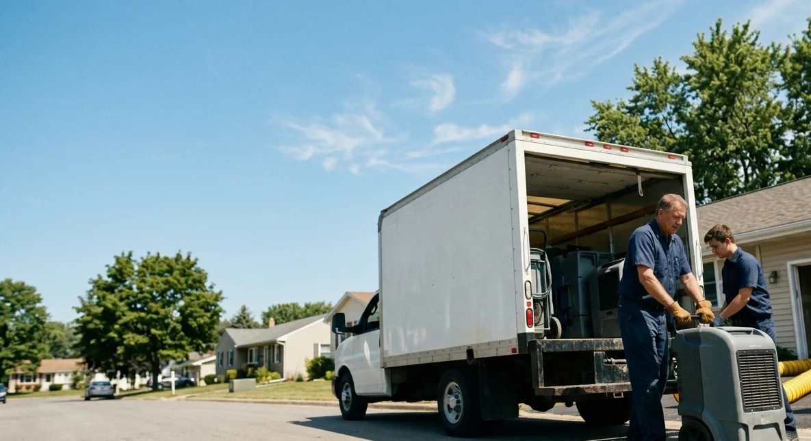 Water Damage Cleanup in Naperville, IL near me